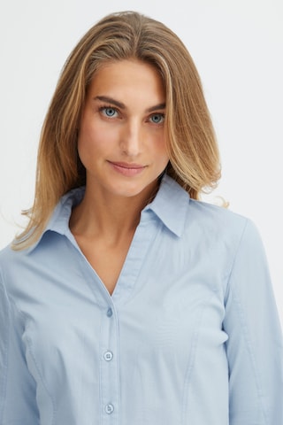 Fransa Blouse in Blauw