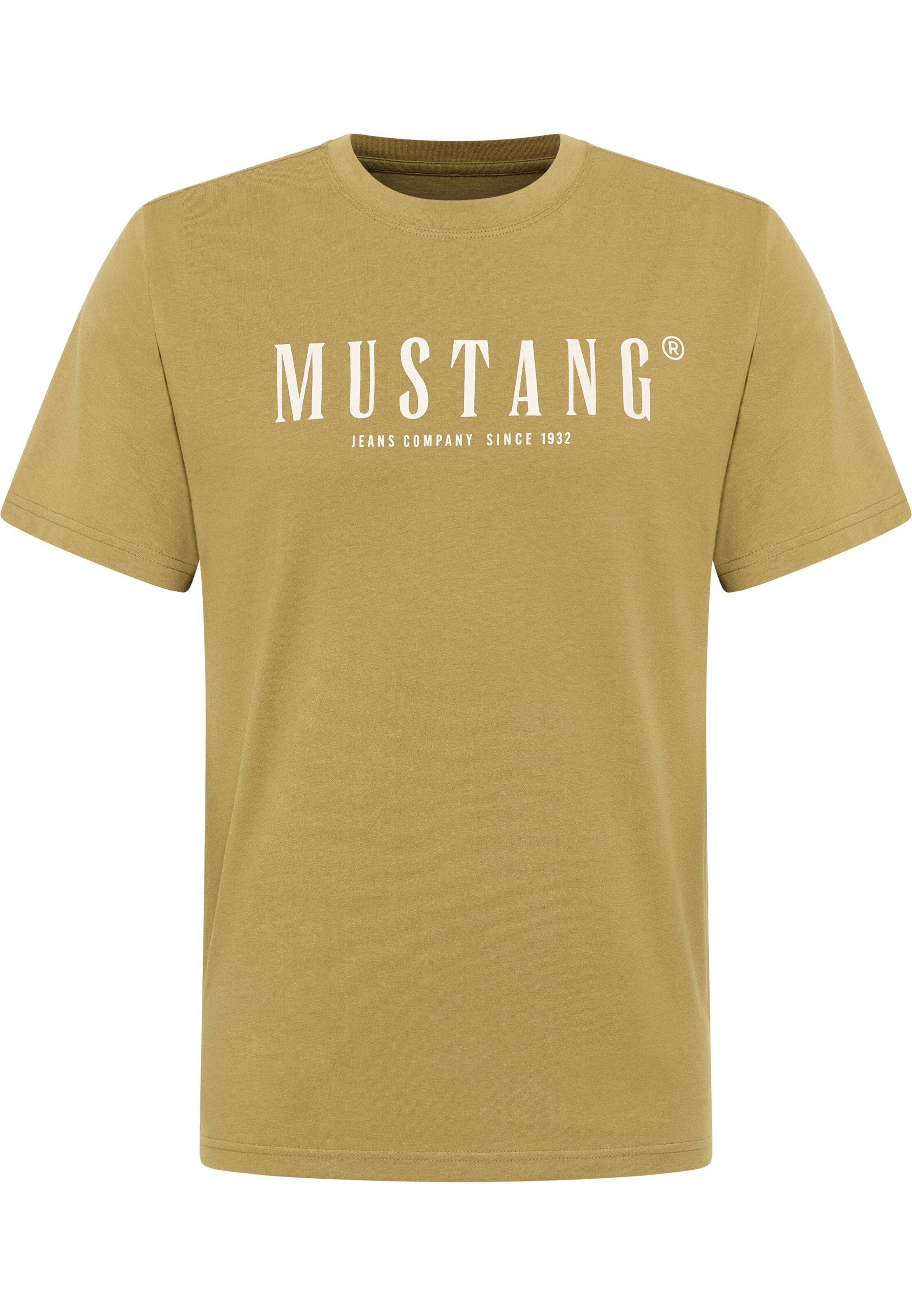MUSTANG Shirt 'Austin' in Beige: front