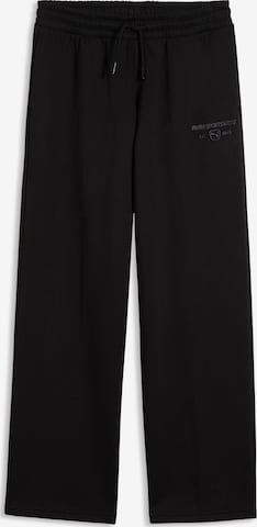 PUMA Loose fit Pants in Black: front