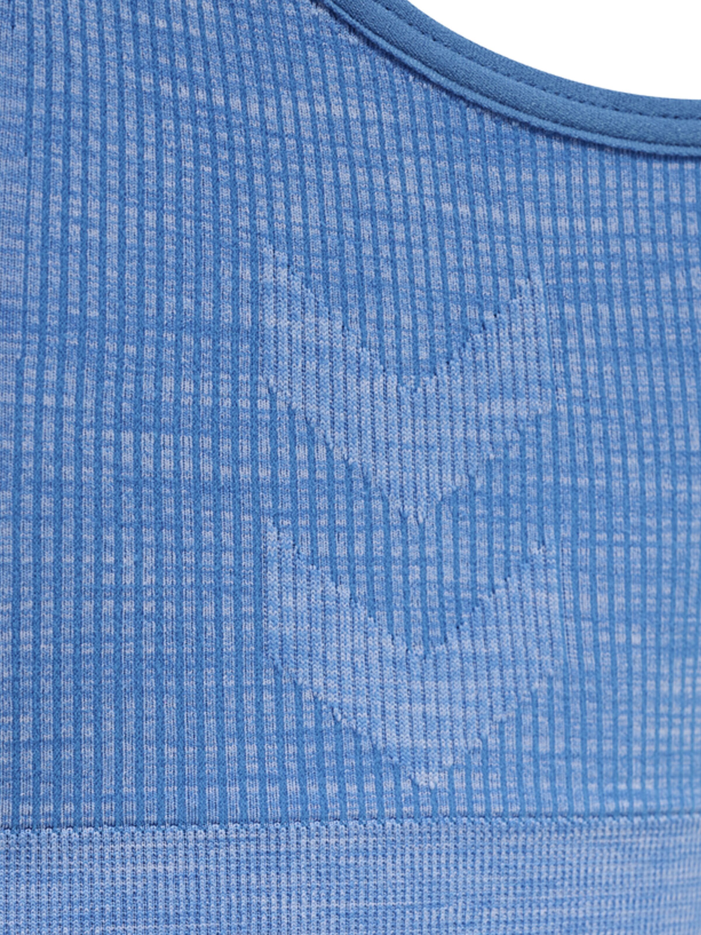 Hummel Bustier Sport bh in Blauw