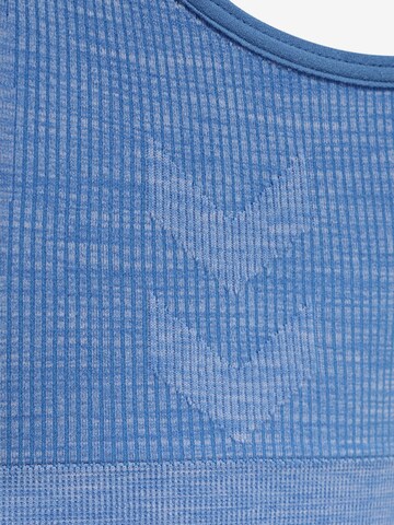 Bustier Soutien-gorge de sport Hummel en bleu