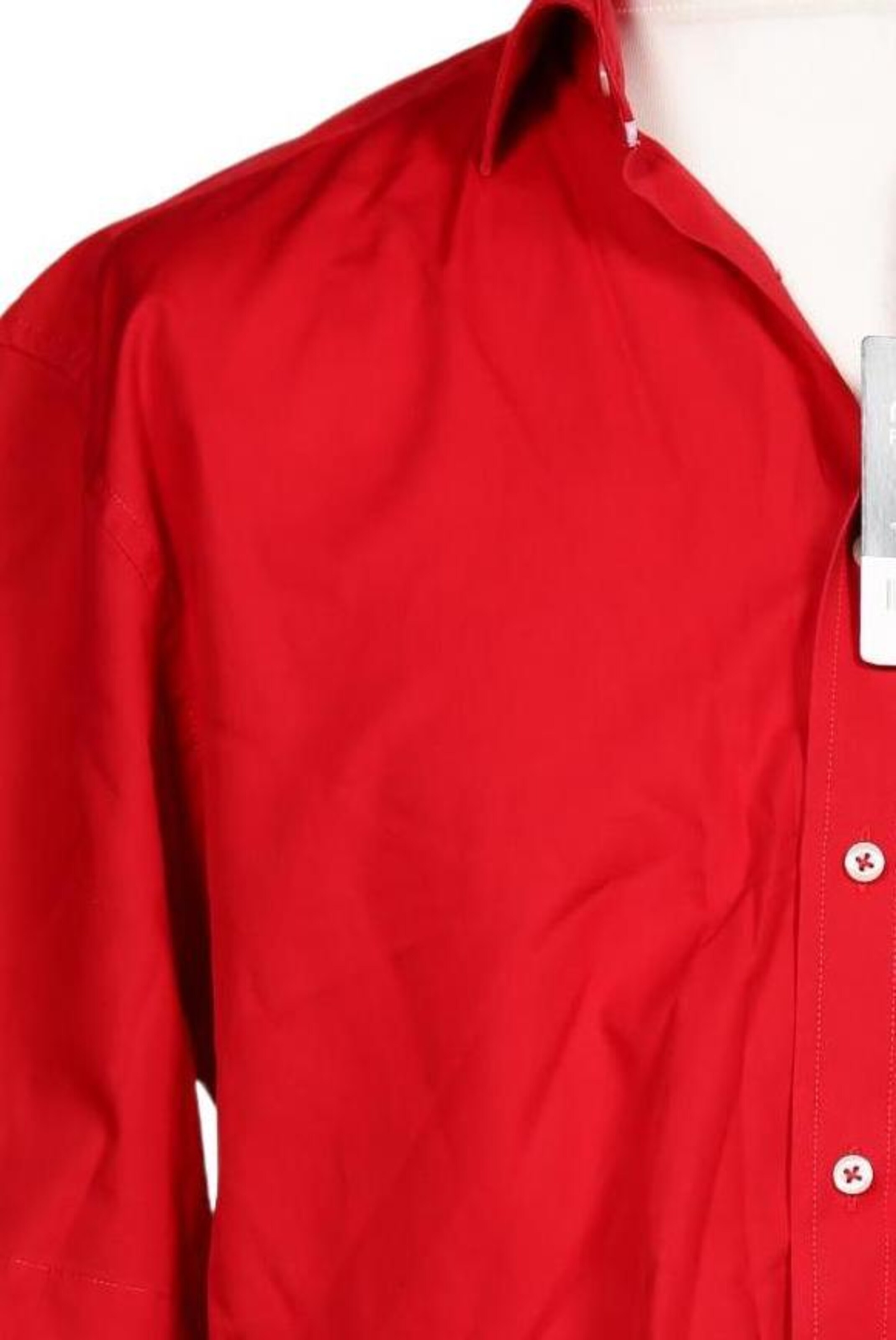 ETERNA Button Up Shirt in XL in Red