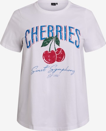 balta Zizzi Marškinėliai 'MTEA': priekis