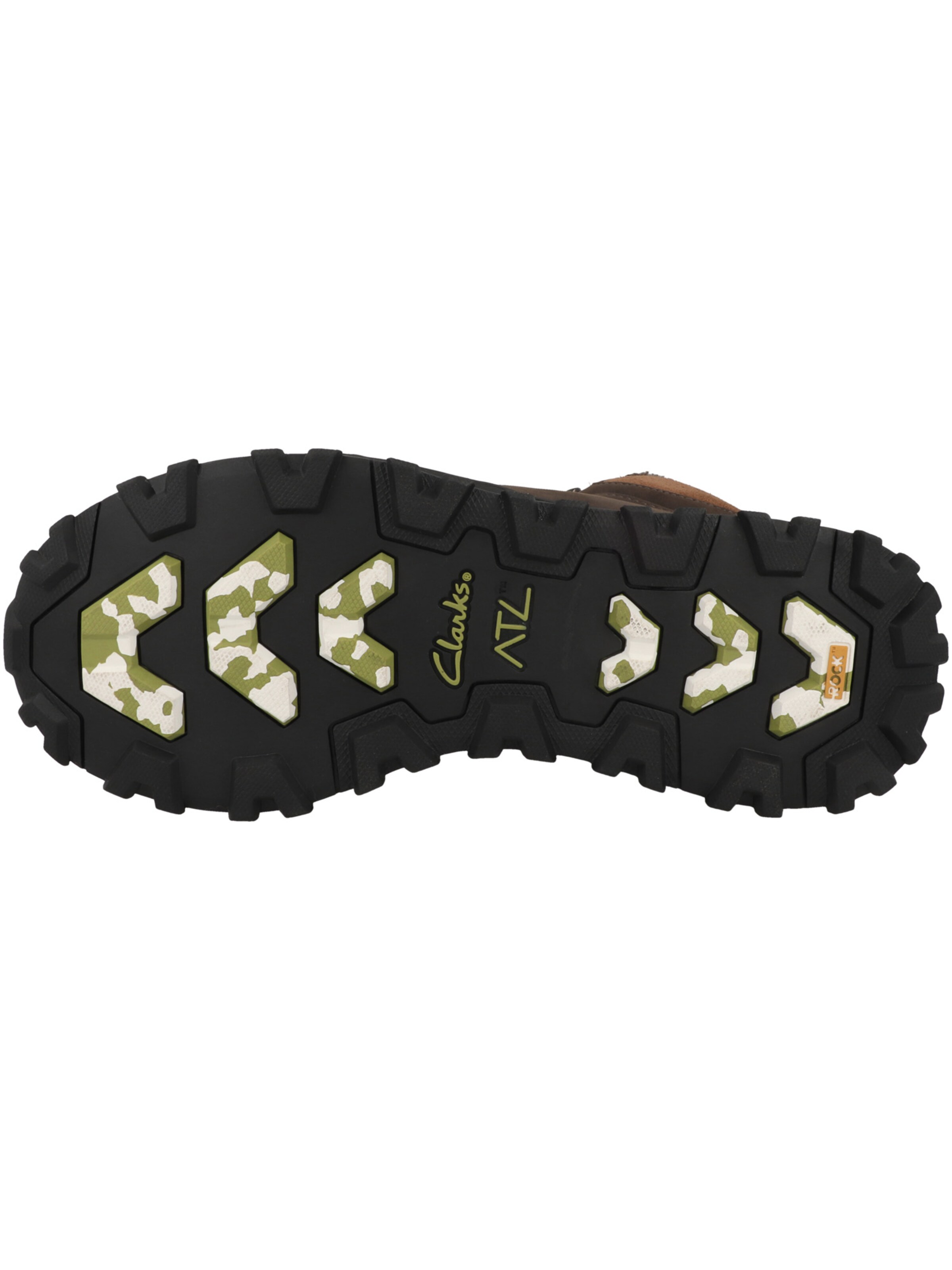 CLARKS - Botas com atacadores em castanho