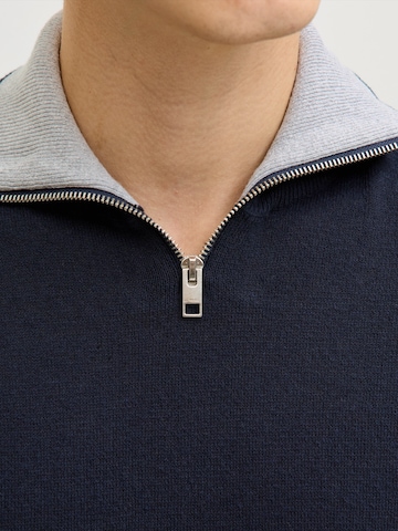 JJ Rebel Pulóver 'JREBBEATON' - kék