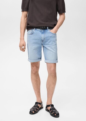 MANGO MAN Slim fit Jeans 'Rock' in Blue: front