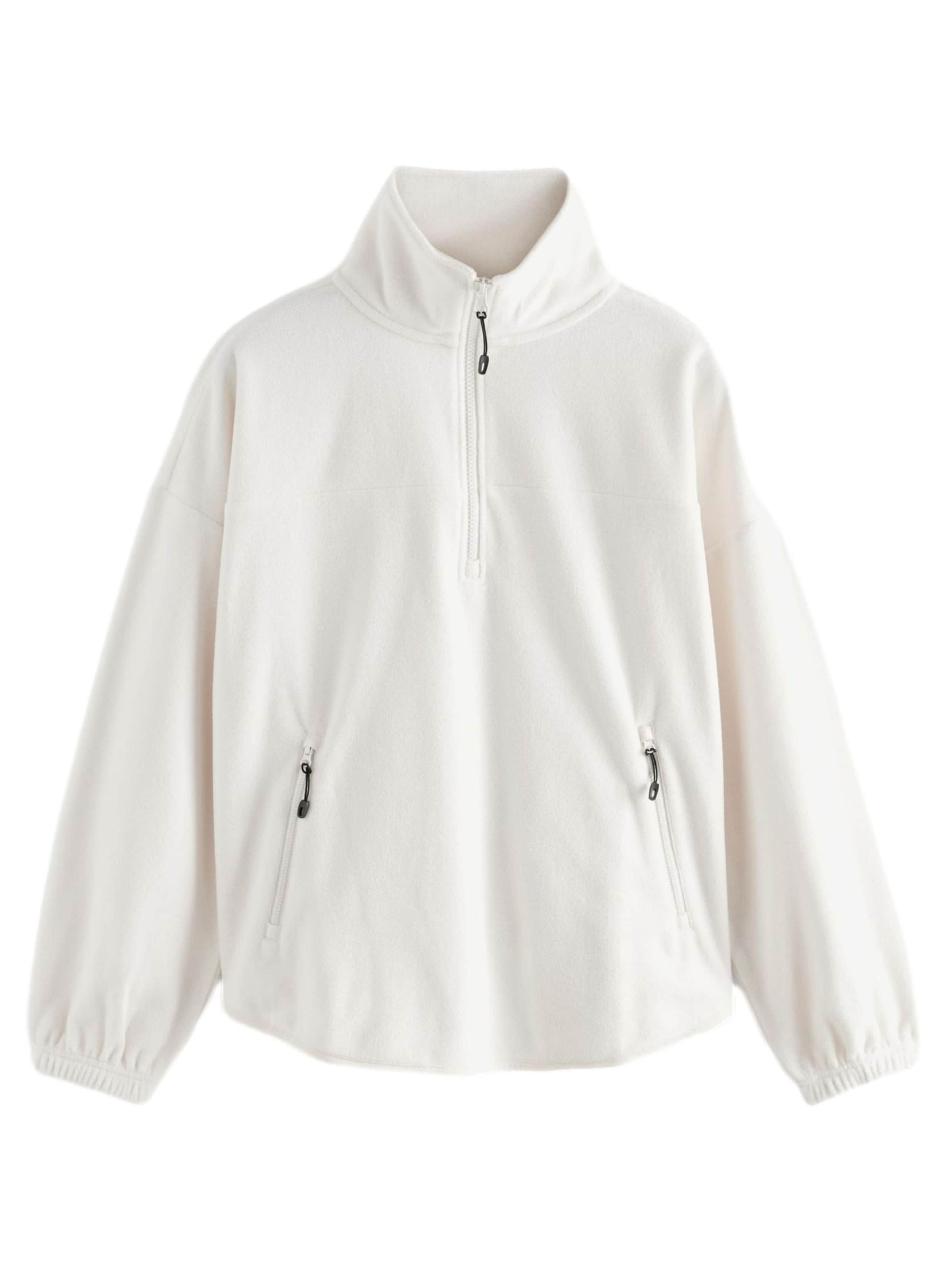 Next Mikina - Biela: predná strana