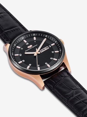 Rhodenwald & Söhne Analog Watch 'Couragian' in Black