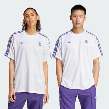 ADIDAS PERFORMANCE Funktionsshirt 'Real Madrid Terrace Icons' in Weiß: Vorderseite