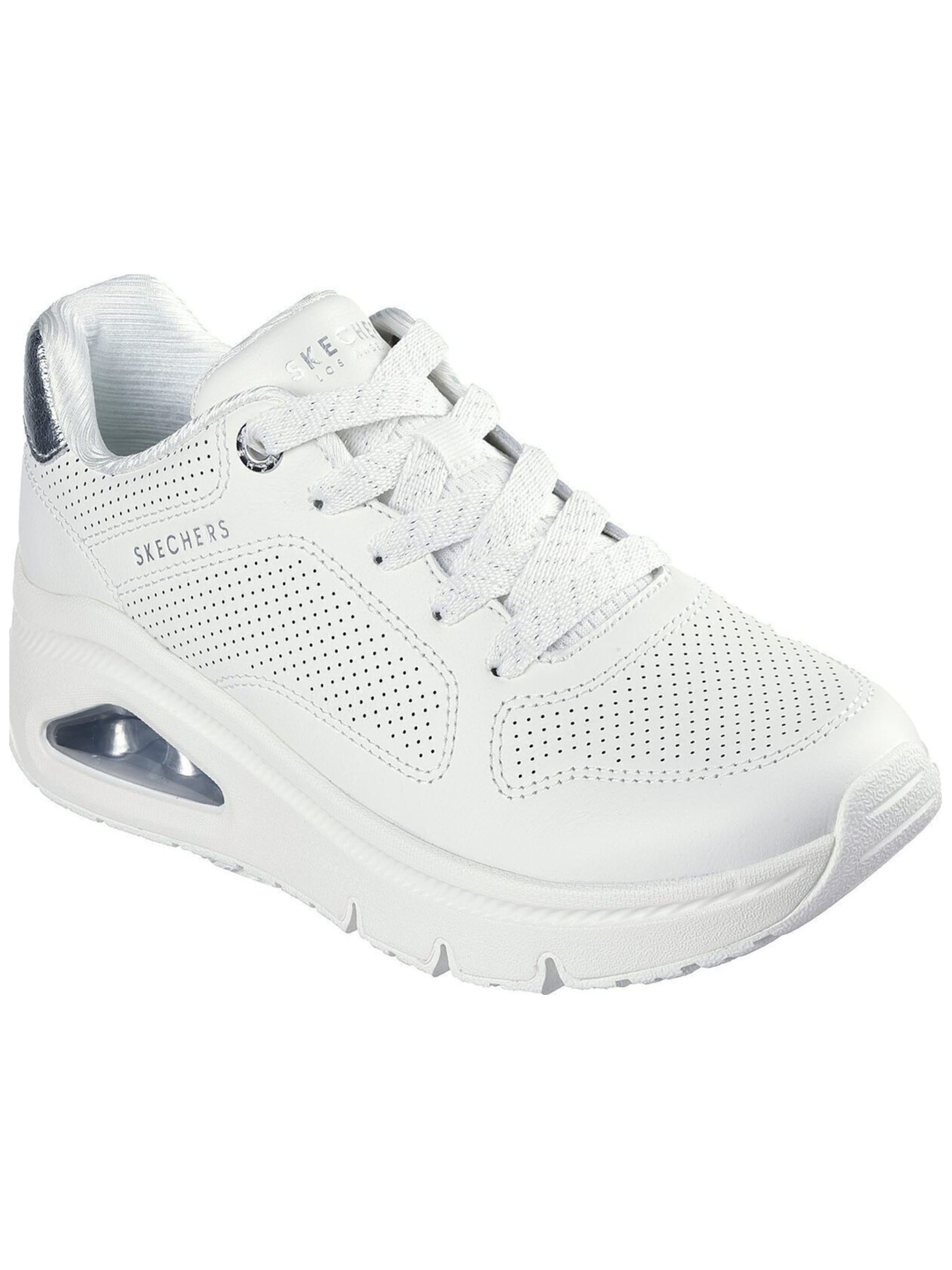 SKECHERS Sportschoen in Wit: voorkant