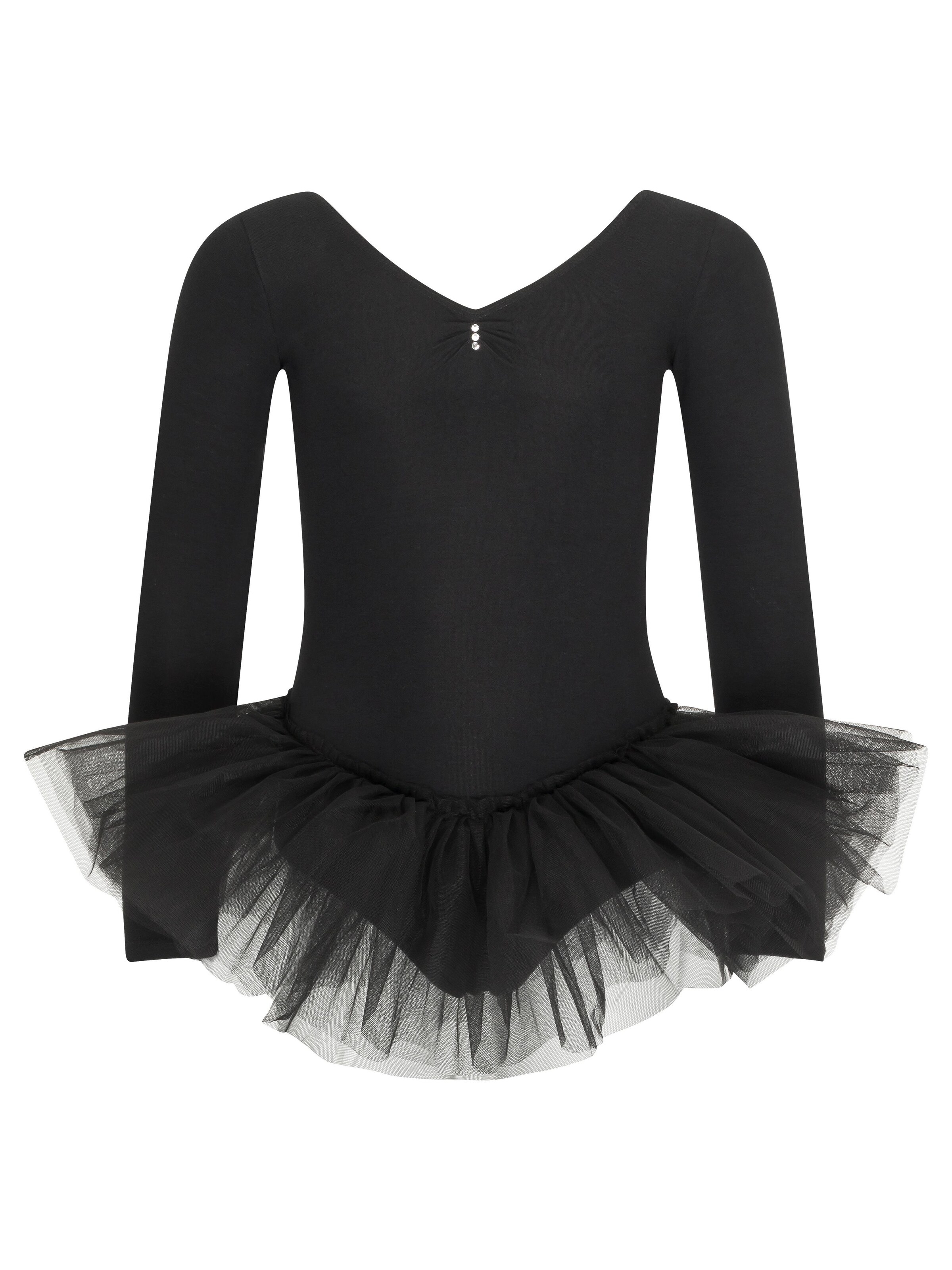 Tanzmuster Sportkleid 'Romy'‌‌‌‌‌‌‌‌‌‌ in Schwarz: Vorderseite