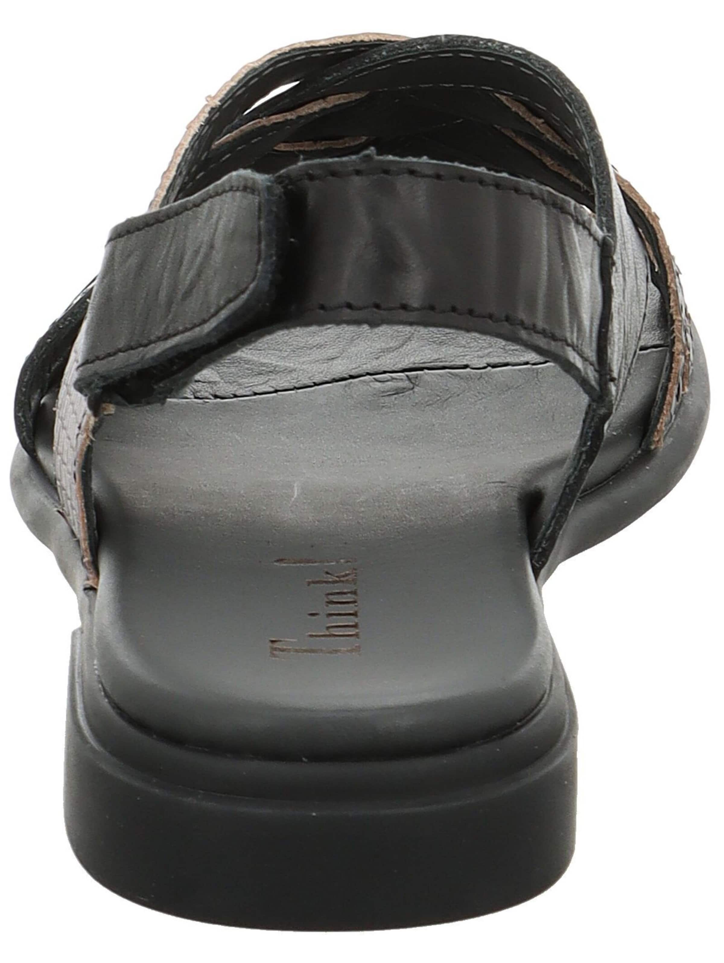 THINK! Strap Sandals in Black