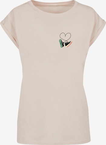 Mister Tee Футболка 'Kicks Love' в Белый: спереди