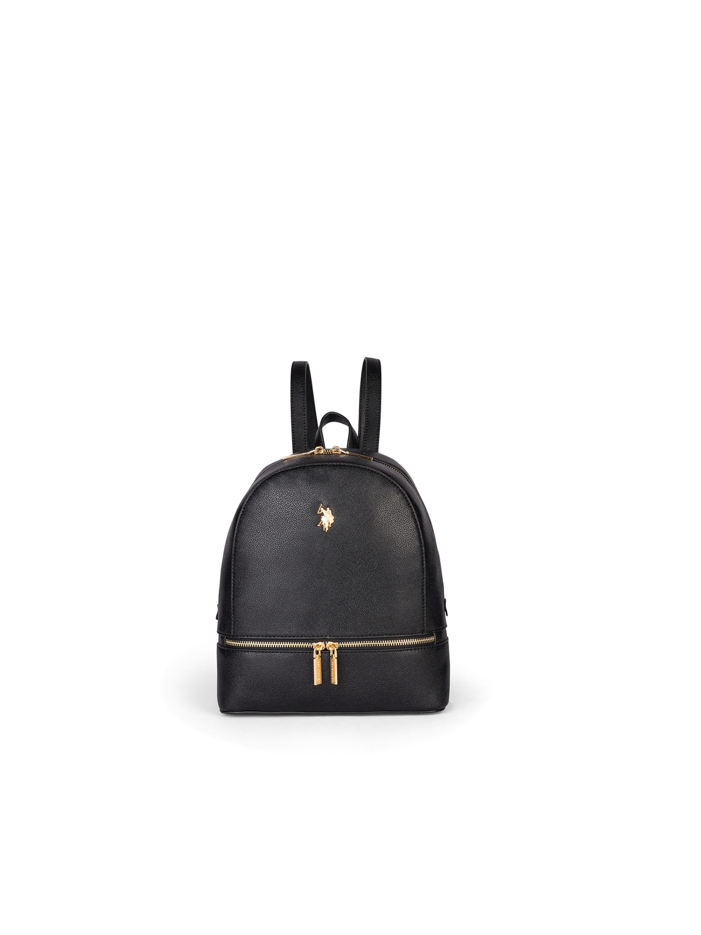 U.S. POLO ASSN. Backpack in Black: front
