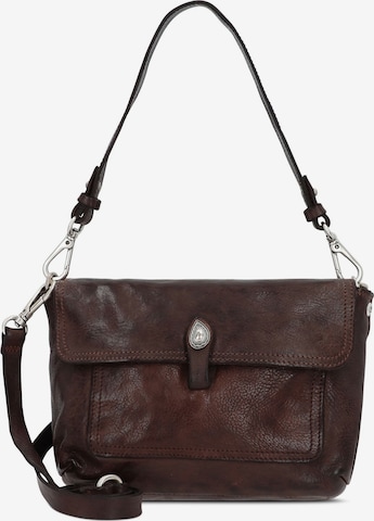 Campomaggi Shoulder Bag in Brown: front