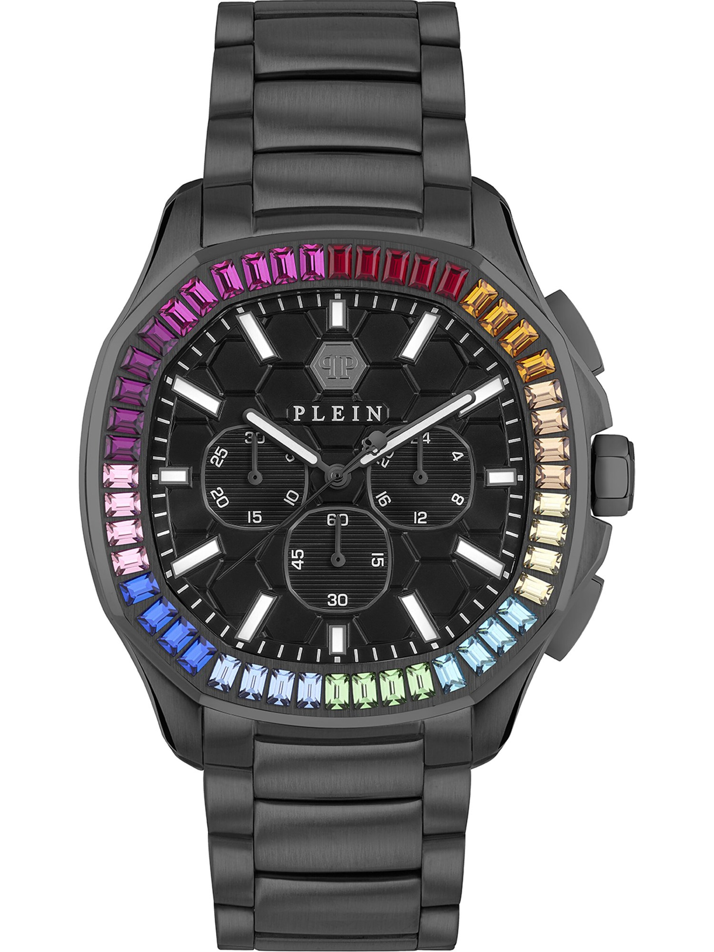 Philipp Plein Analogt ur i sort: forside