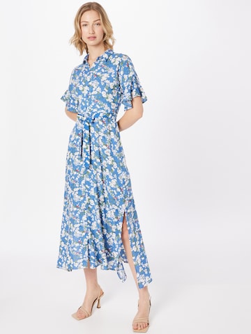 Robe-chemise Trendyol en bleu : devant