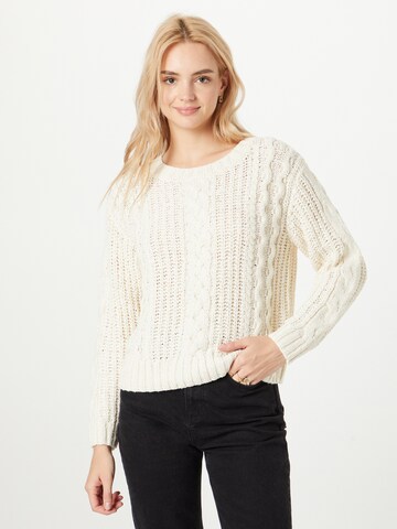 OUI - Pullover em bege: frente