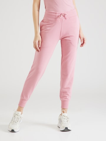 4F Конический (Tapered) Спортивные штаны 'CAS' в Ярко-розовый: спереди