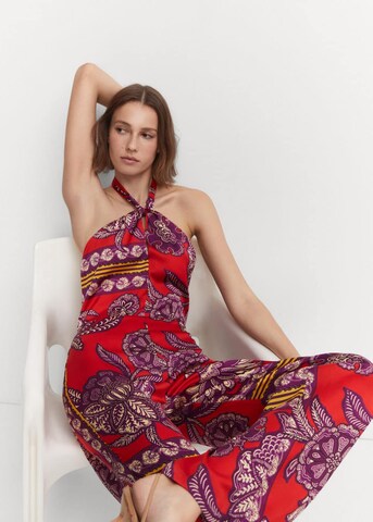 MANGO Jumpsuit 'Cuba' i rød