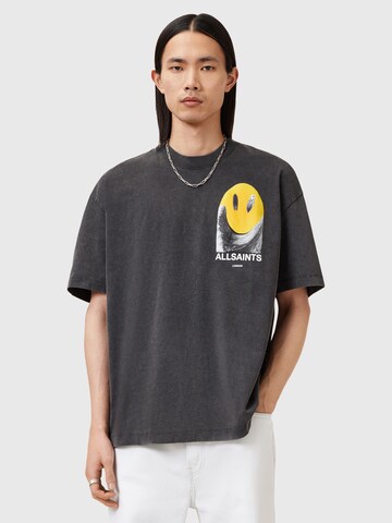 AllSaints T-Shirt 'PARTY WAVE' (GOTS) in Schwarz