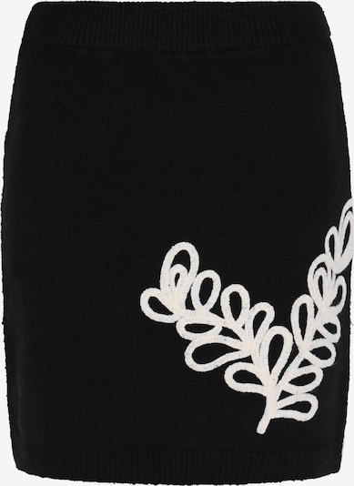 IZIA Hame 'Fashion Look' värissä musta / villanvalkoinen, Tuotenäkymä