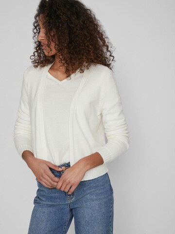 VILA Knit cardigan 'Ril' in White