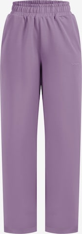 Pantalon ' Kanya ' Smilodox en violet : devant