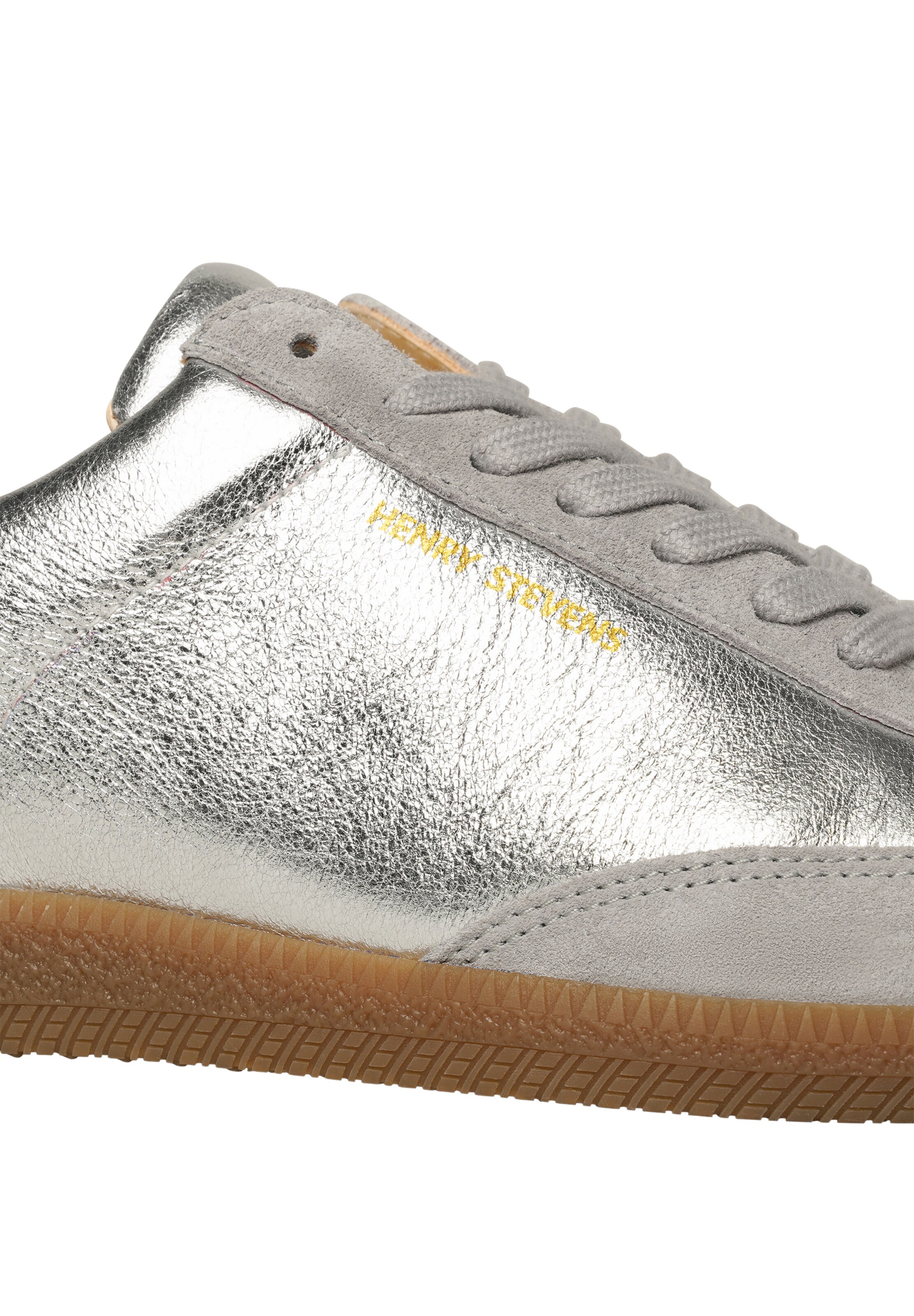 Henry Stevens Sneakers laag ' Sophia ' in Zilver
