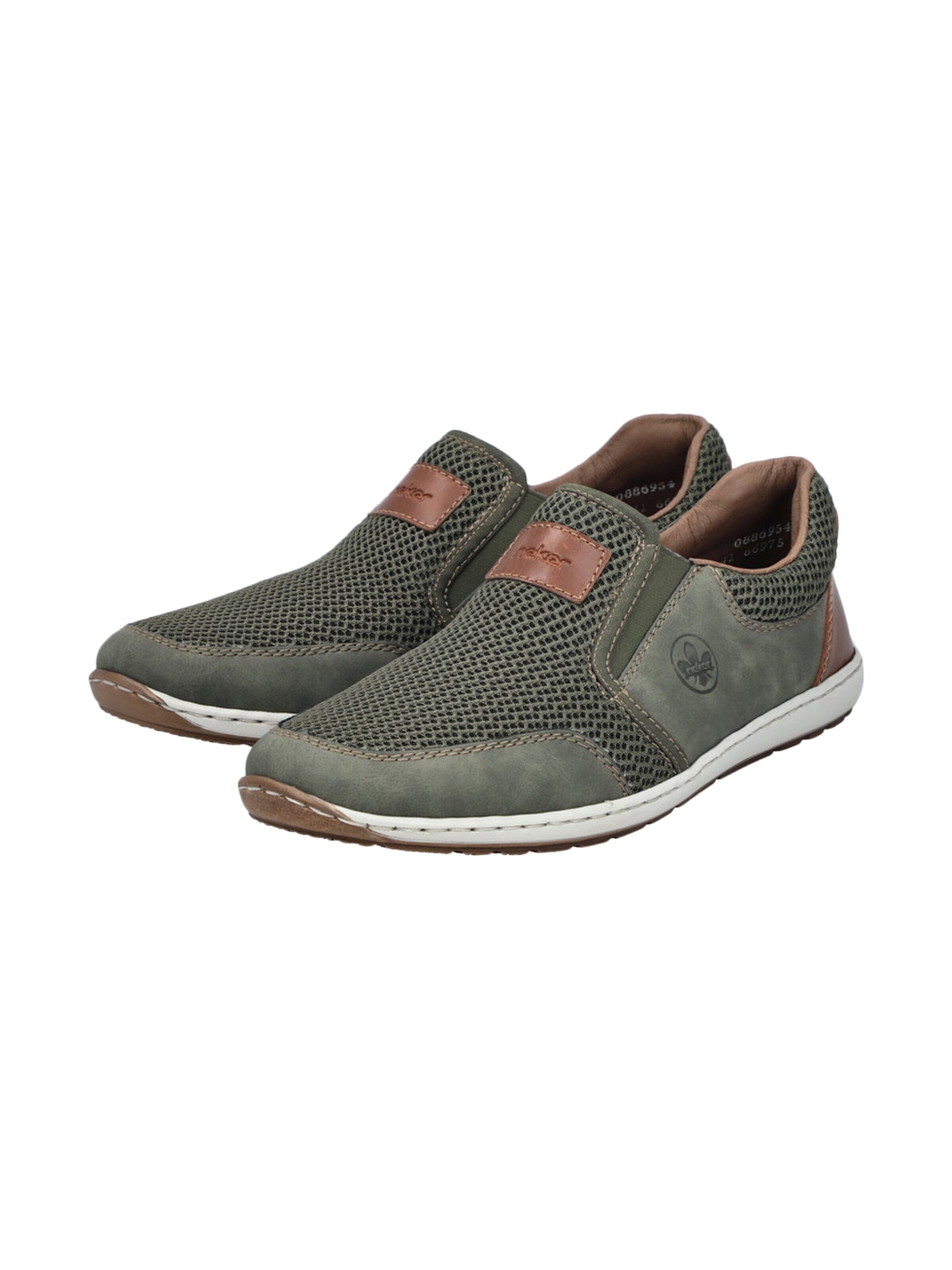 Slipper di Rieker in verde