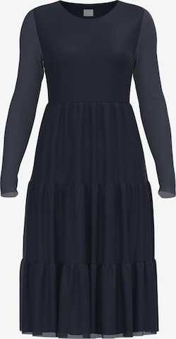 VILA Dress 'Davis Volette' in Blue: front