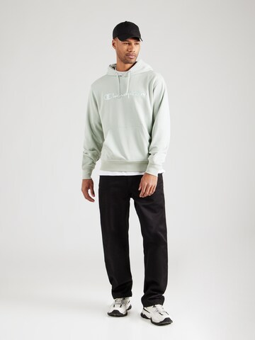 Champion Authentic Athletic Apparel Sweatshirt in Green