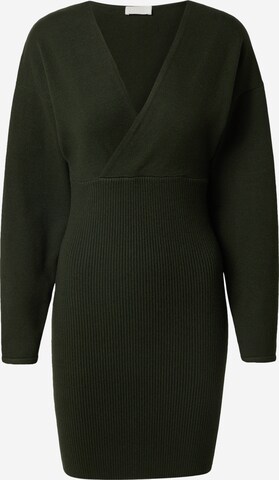 LeGer by Lena Gercke Knitted dress 'Thalke' in Green: front