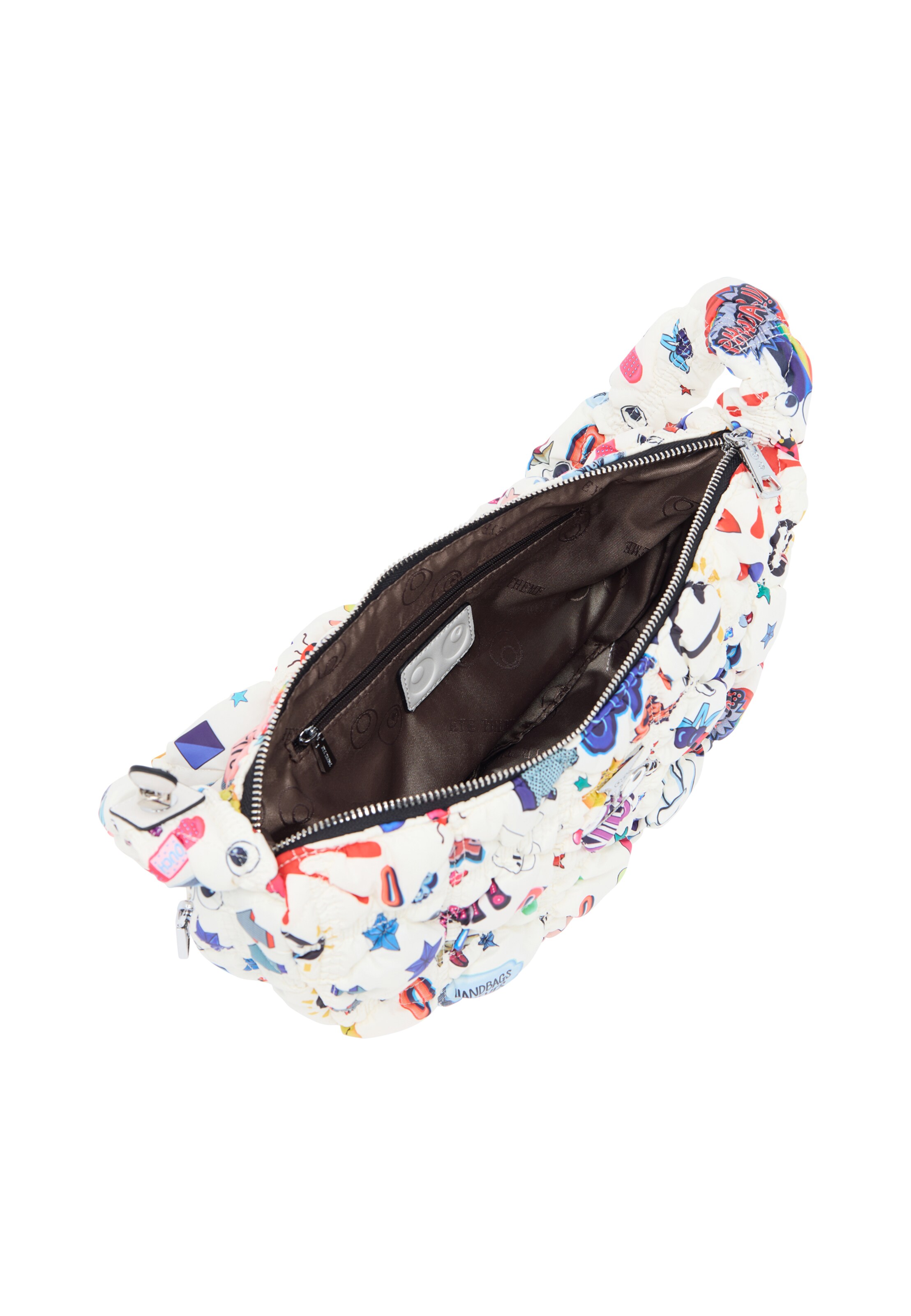 balts MYMO Pleca soma 'Pop Eyetheme'