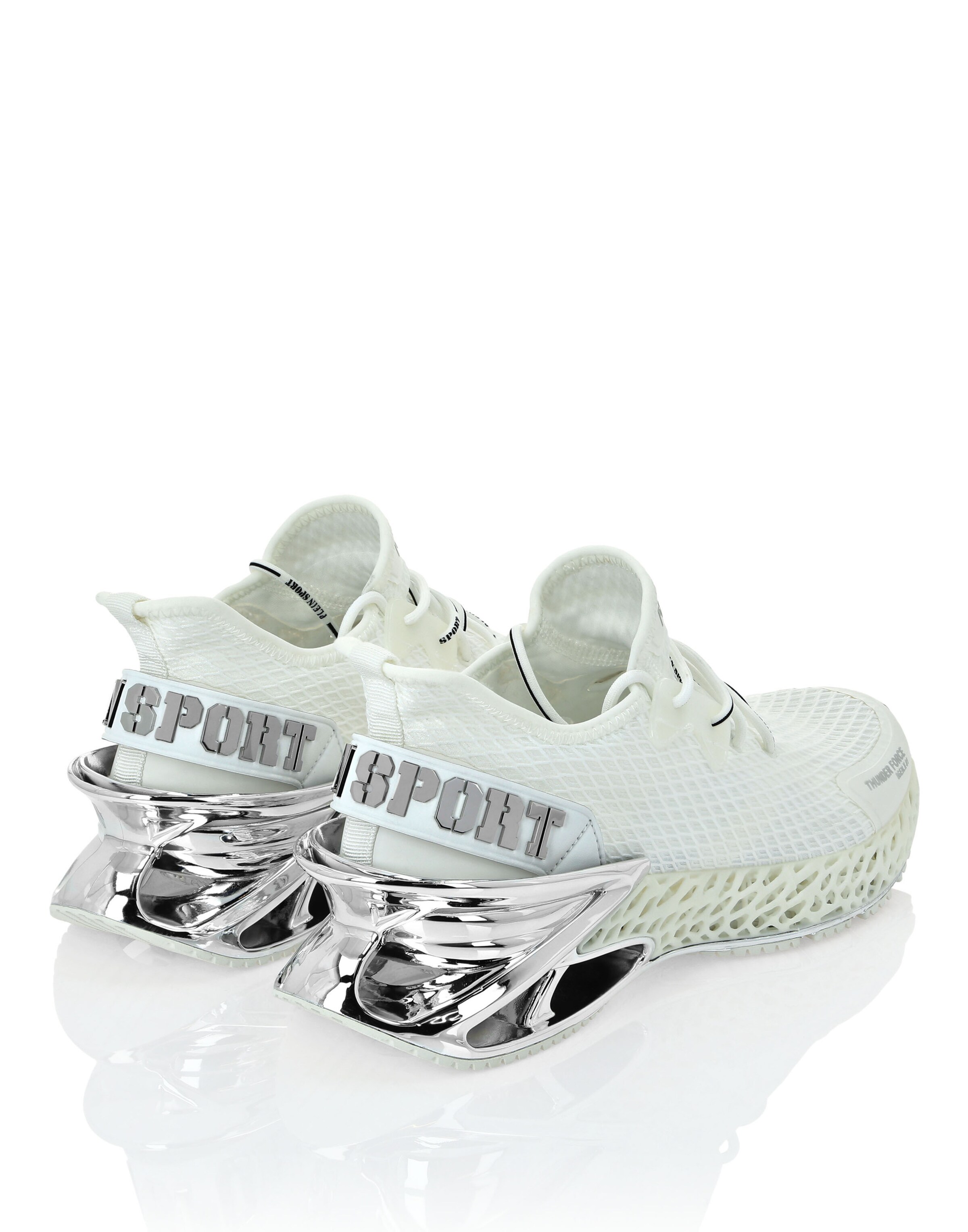 Plein Sport Sneakers 'Thunder Force Genx 01' in White