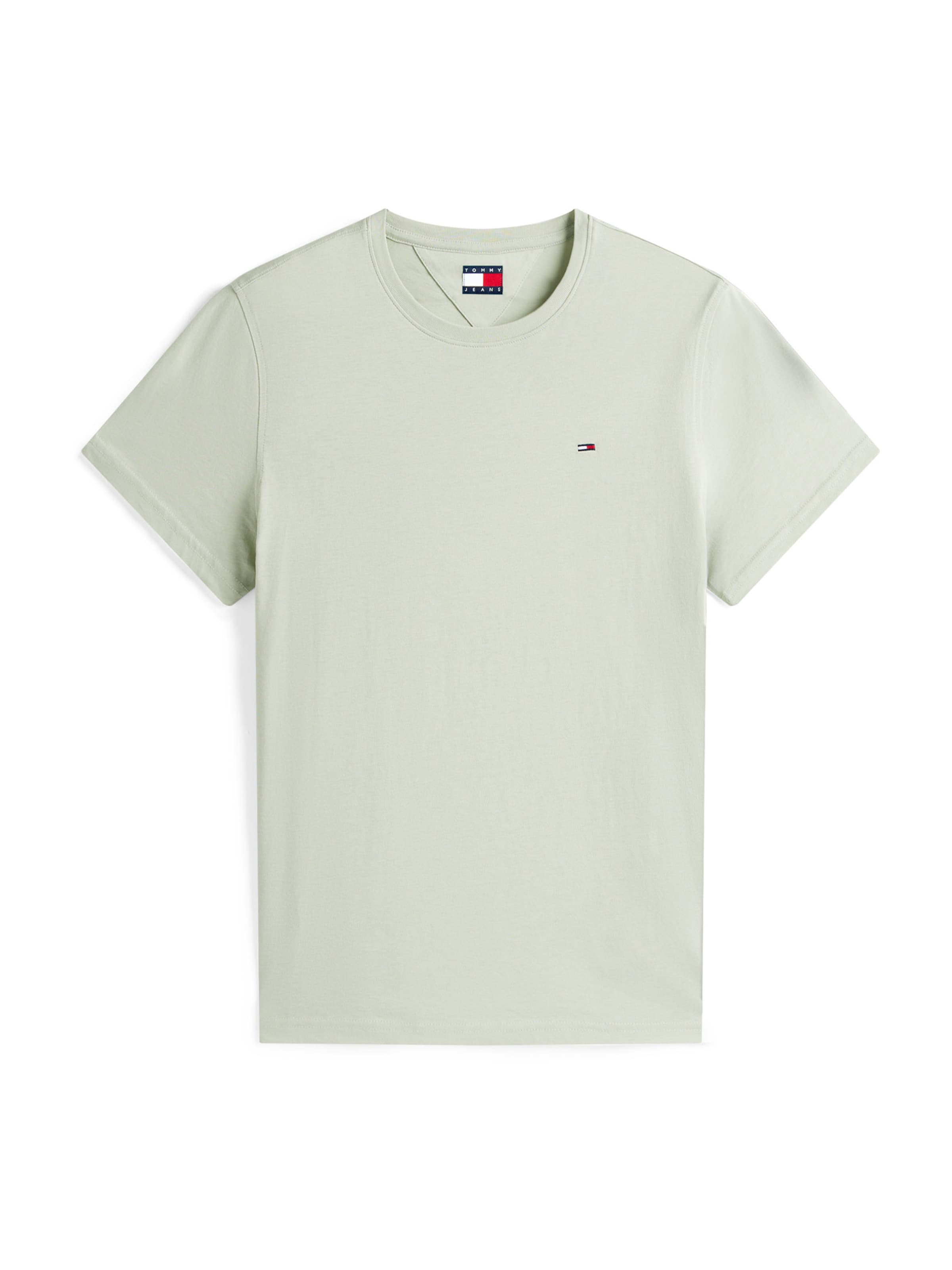 Tommy Jeans Футболка в Зеленый: спереди