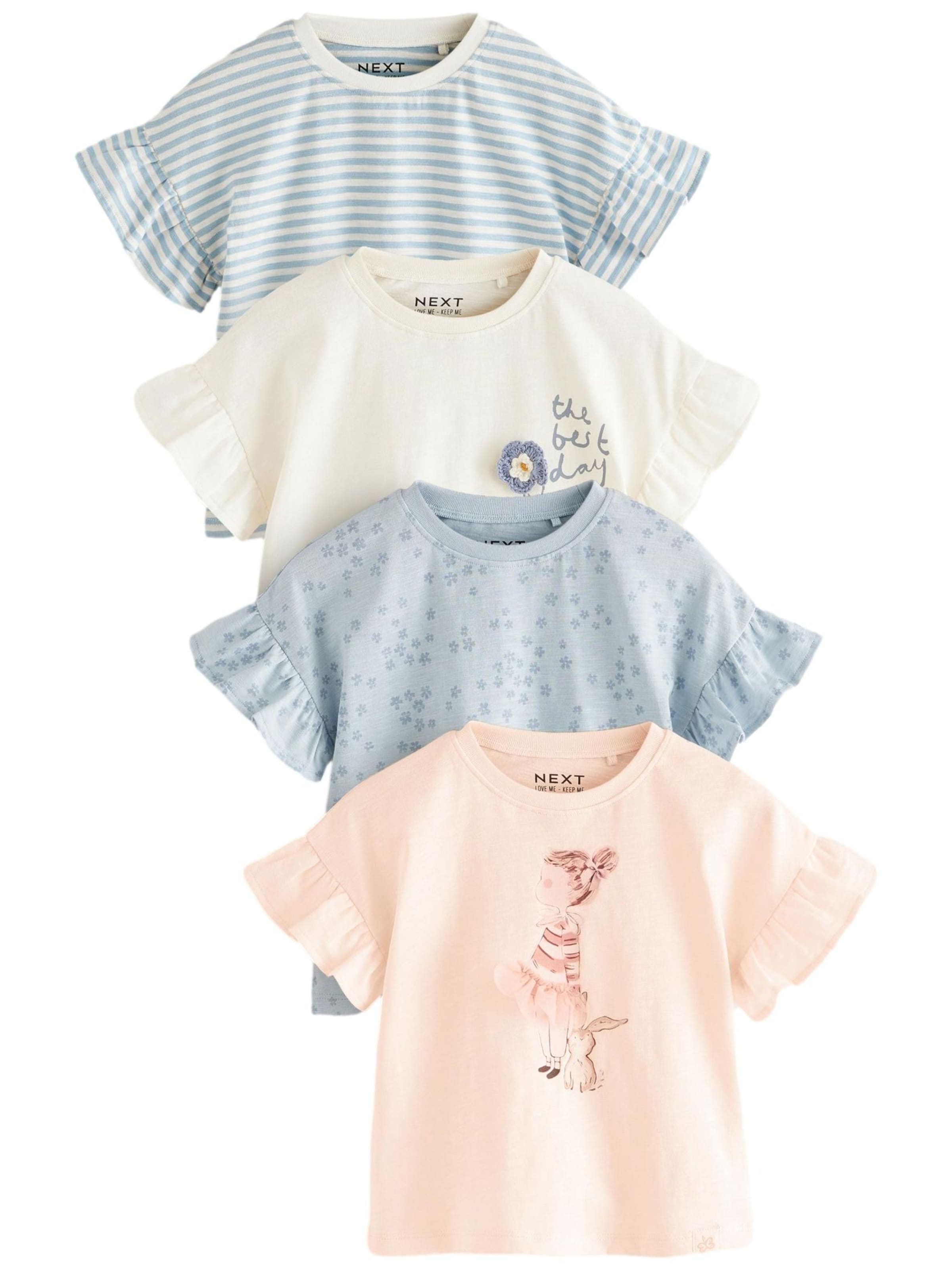 Next Shirt in Blue: front