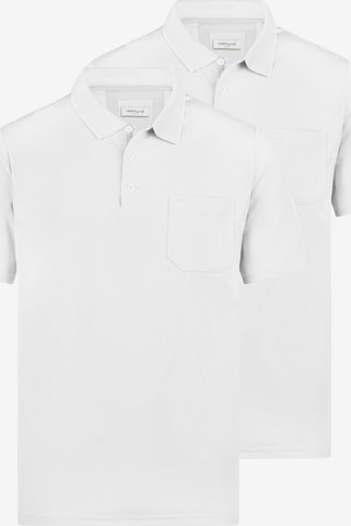redmond Shirt 'Basic' in Weiß: Vorderseite