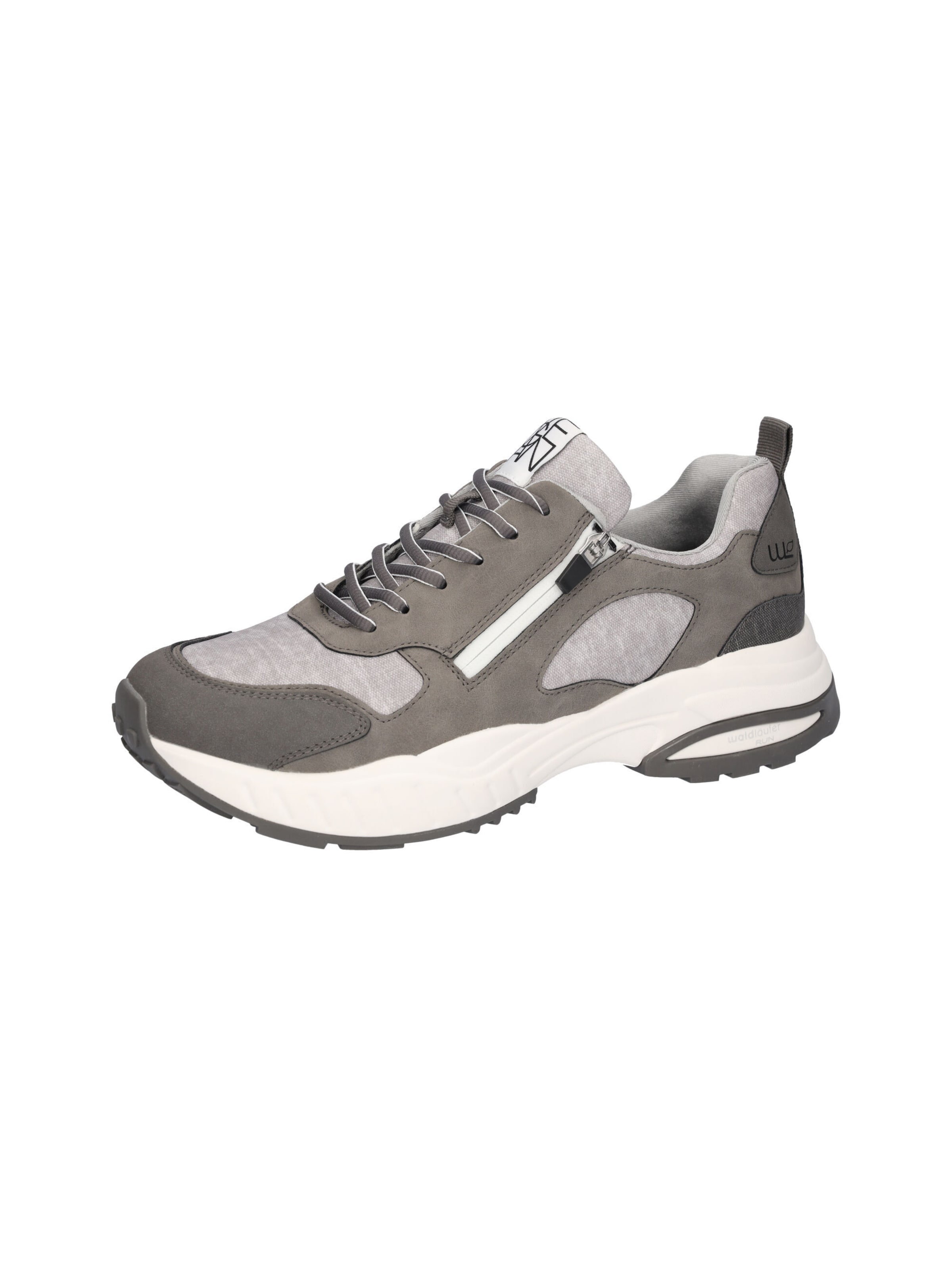 WALDLÄUFER Platform trainers 'Pero' in Grey: front