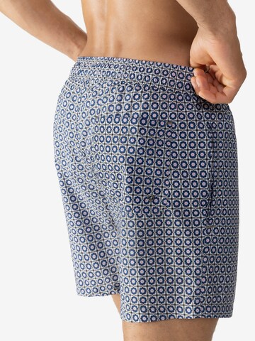 Mey Badeshorts 'Color Geo' in Blau