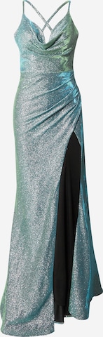 LUXUAR Evening dress in Blue: front