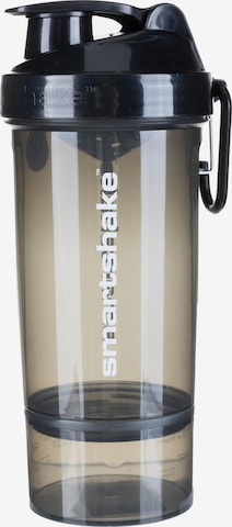 SmartShake Trinkflasche in Schwarz: Vorderseite