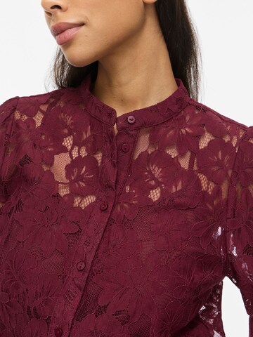 Chemisier 'SALA' VILA en rouge