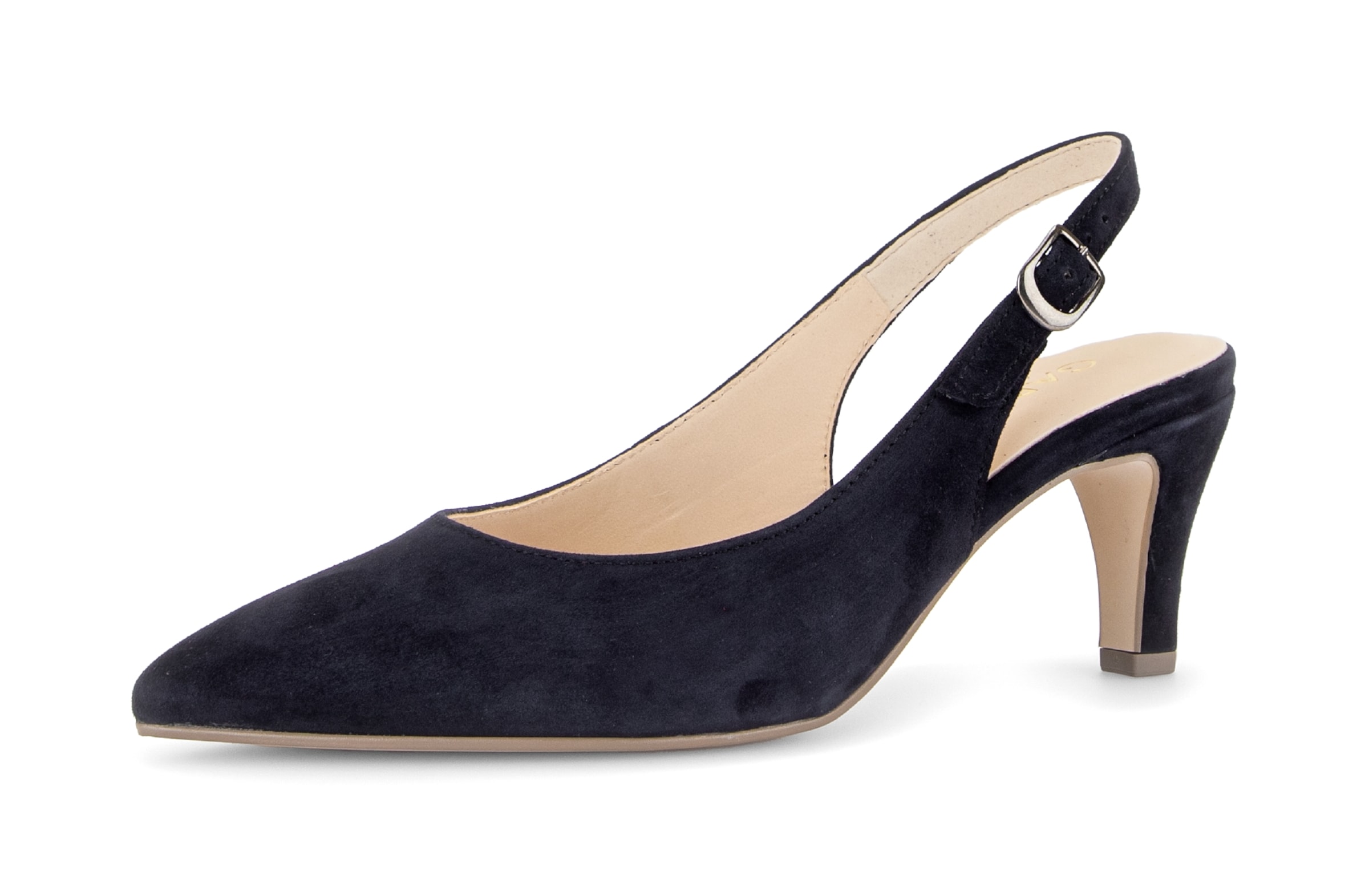 GABOR Slingback Pumps in Blue: front