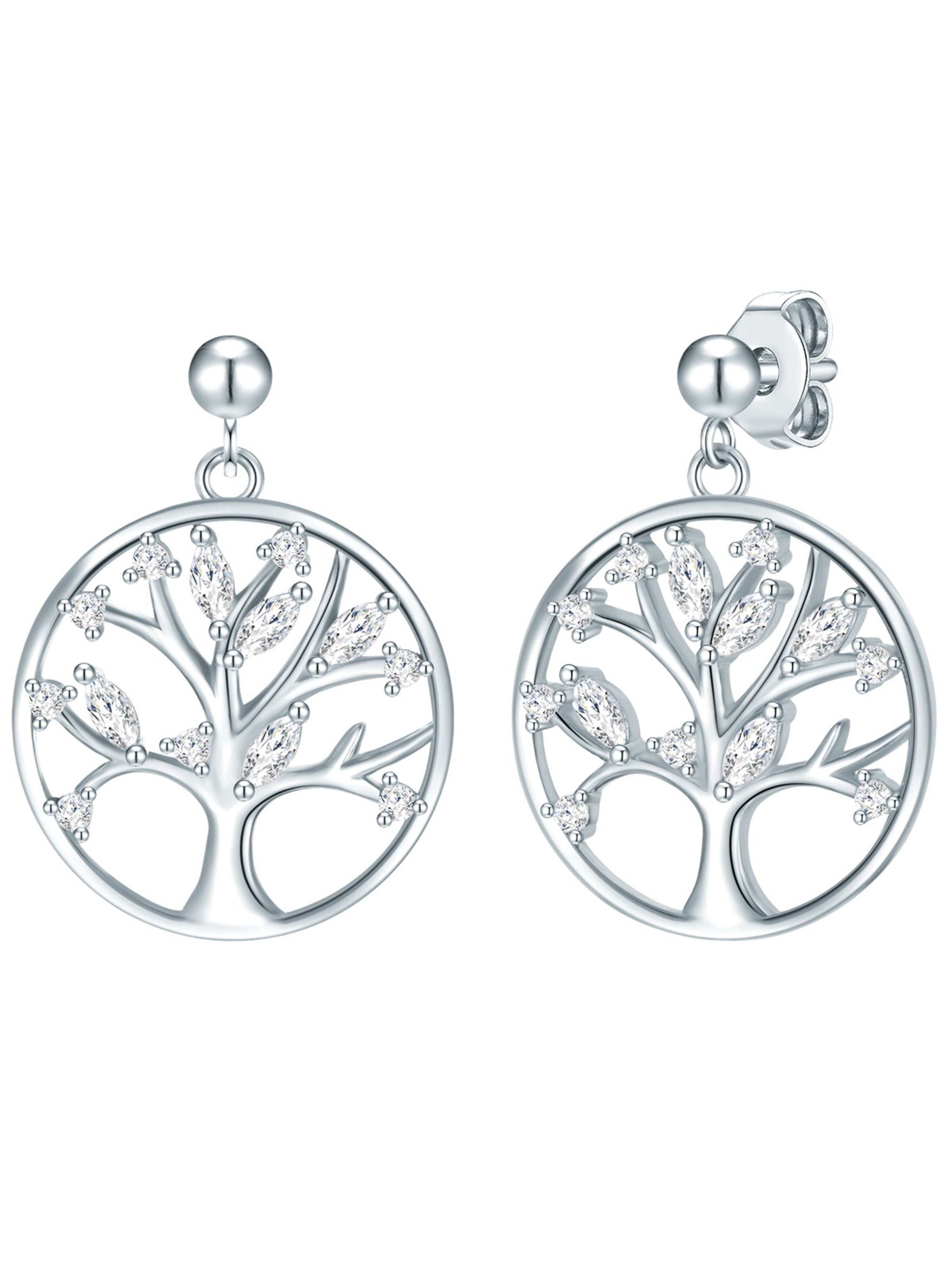 Rafaela Donata Ohrringe in Silber: Vorderseite