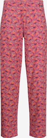 Skiny Spodnie od piżamy w kolorze różowy: przód