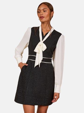 Abito di love & roses in nero: frontale