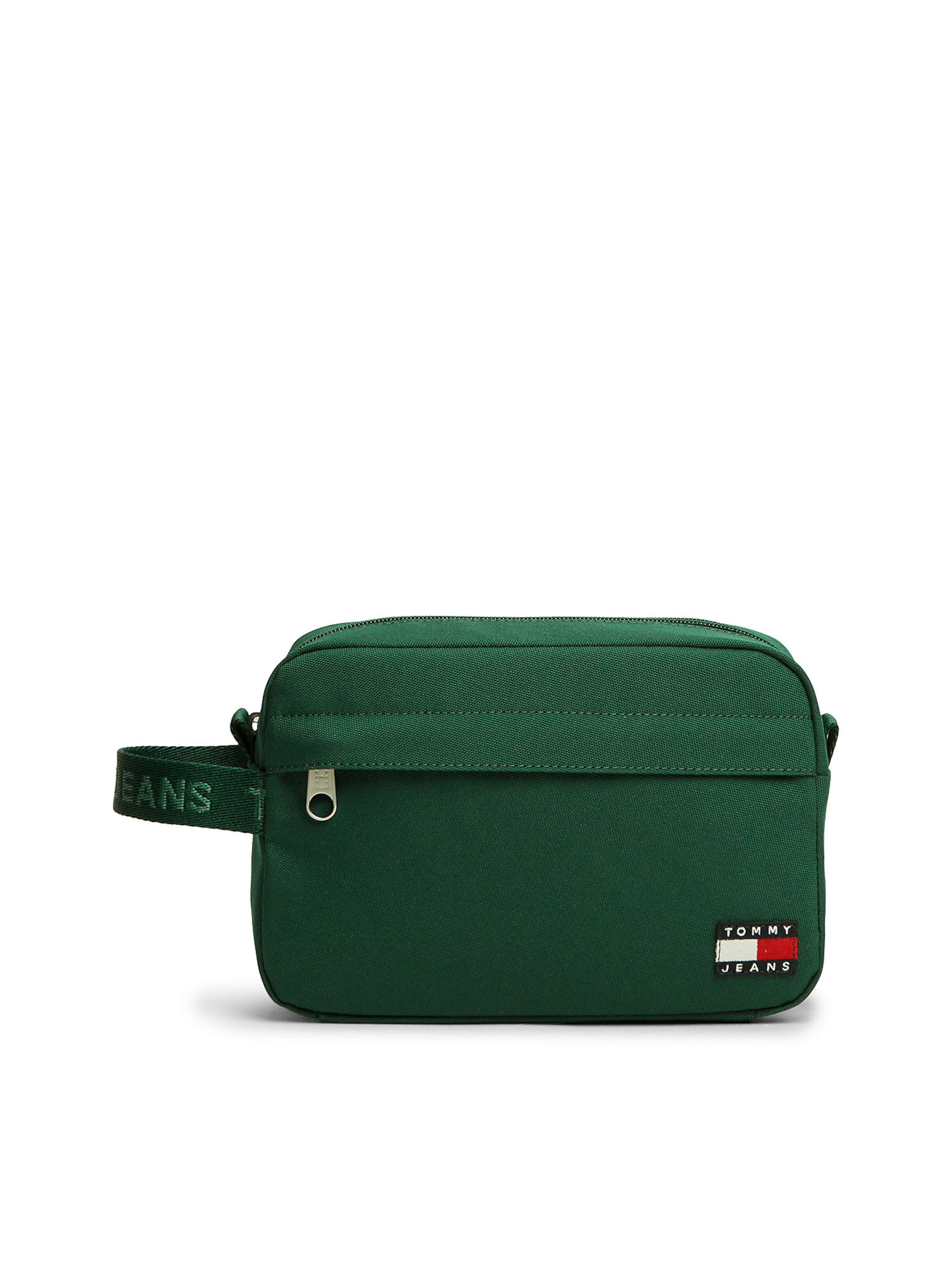 Trousses de toilette 'ESS DAILY' Tommy Jeans en vert : devant