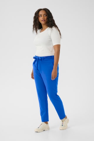 Regular Pantalon 'Jenna' KAFFE CURVE en bleu