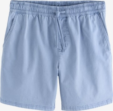Regular Pantaloni de la Next pe albastru: față